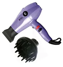 Фен профессиональный с ионизацией потока ERIKA PROFESSIONAL HDR-002V, 2000 Вт Фиолетовый