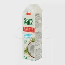 Молоко растительное кокосовое на соевой основе Kokos Professional Green Milk 1л, 12шт/кор