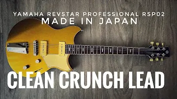 Yamaha Revstar Professional RSP02 Crisp Gold P90 Made in Japan: Clean, Crunch and Lead