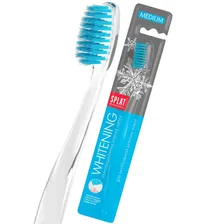Зубная щетка средней жесткости SPLAT PROFESSIONAL "WHITENING", безопасное отбеливание, 111.14073.0101
