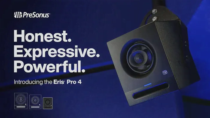 The New Eris Pro 4 Studio Monitors | PreSonus