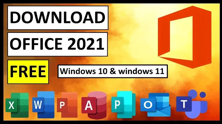 Download and install Microsoft office professional plus 2021 for free