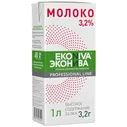 Молоко ЭкоНива ультрапастеризованное Professional Line 3.2%, 1 л