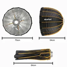 Софтбокс NiceFoto LED professional softbox LED-Ø120cm