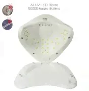 Elsa Professional, LED/UV-Лампа Evolution Premium, 48W (Белая с подсветкой)