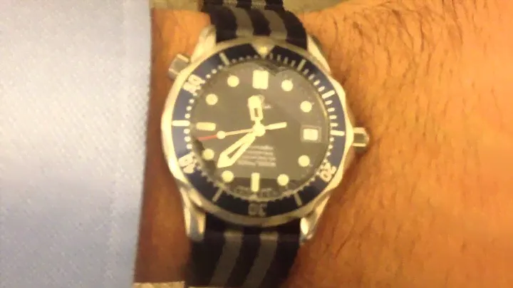 Omega Seamaster Professional 300m (2551.80) on wrist