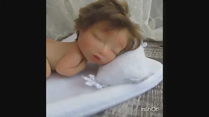 Малыш из полимерной глины (Fimo doll art)