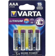 Varta Батарейка Тип ААА 6103 Lithium Professional 4шт