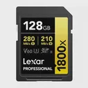 Карта памяти 128GB Lexar SDXC Professional UHS-II (270/180MB/s) U3 V60 (LSD1800128G-BNNNG)