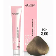 sergioprof крем краска color&blonde 100мл т. 8 .00 блондин интенсивный sergio professional