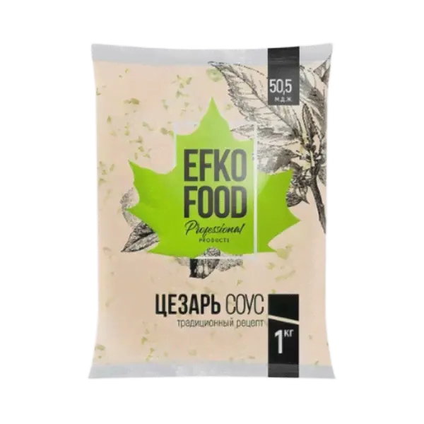 Соус Цезарь EFKO FOOD professional 50,5% 1кг балк, 10шт/кор