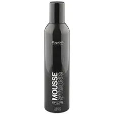 Мусс для укладки сильной фиксации Kapous Professional Mousse Strong