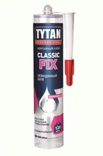 Tytan Professional клей монтажный Classic Fix прозрачный 310мл ty62949