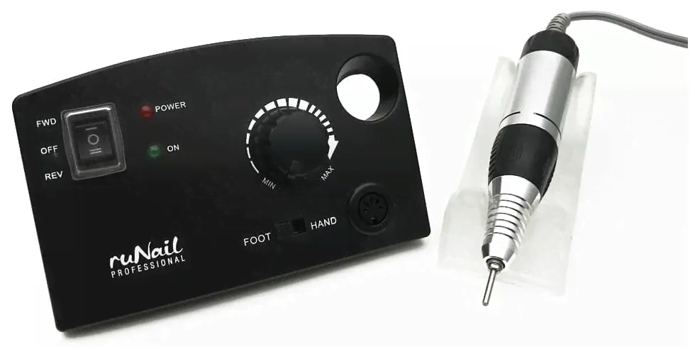 RuNail Runail Professional Электрическая дрель для маникюра и педикюра РМ-35000 №2299 маникюрный набор-2