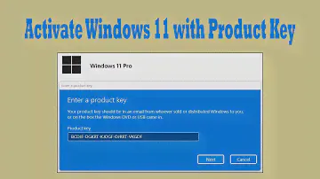 How to Activate Windows 11 with Product Key