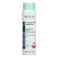 Шампунь Aravia Professional Volume Pure для придания объема поврежденных волос 400 мл