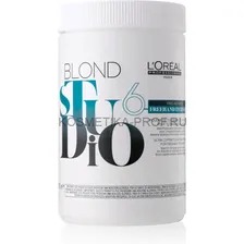 Обесцвечивающая пудра для свободных техник Loreal Professional Blond Studio Freehand Techniques 6 350 мл.
