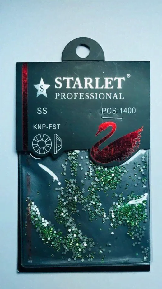 Стразы Starlet Professional (1400 шт.) № 22-0