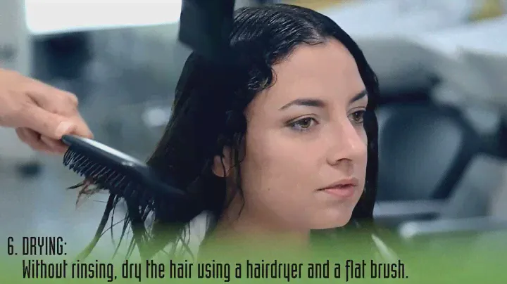 Процедура выпрямления волос с "Alpha Keratin" Selective