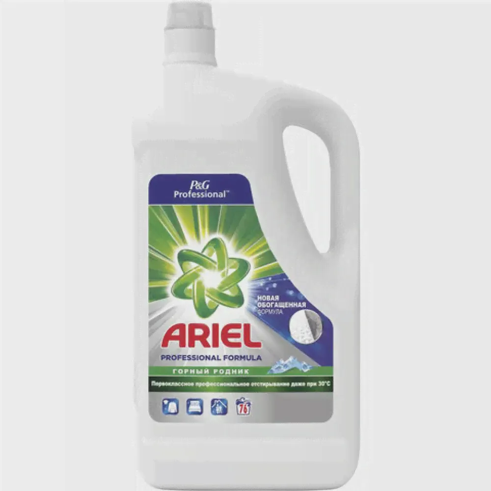 Средство для стирки жидкое 4,94 л ARIEL (Ариэль) Professional 'Горный родник', 81736672-0