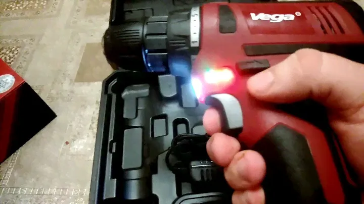 Видеообзор электроинструмента ТМ Vega Professional — Аккумуляторный шуруповерт VA-12Li