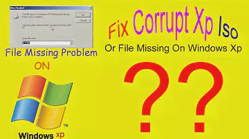 Xp Installation File Missing Problem Solution । Asms File Missing Fixed । Corrupt Iso Windows Xp Fix