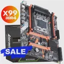 Atermiter X99 LGA2011-V3 Professional 4-канальный модуль материнской платы для настольного компьютера DDR4 LGA2011-3 PCI-E NVME M.2 поддержка SSD (art.: 3920c12111853)