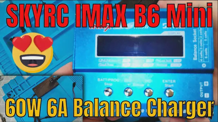 SKYRC IMAX B6 Mini 60W 6A Balance Charger, Discharger & store!