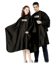 Пеньюар Wahl Professional, на липучках (черный), 150 см