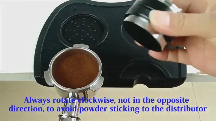 CULIKEM espresso distributor & tamper 2-in-1