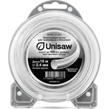 Unisaw Леска триммерная 2.4мм 15м круглая Professional Quality SPRO-07305