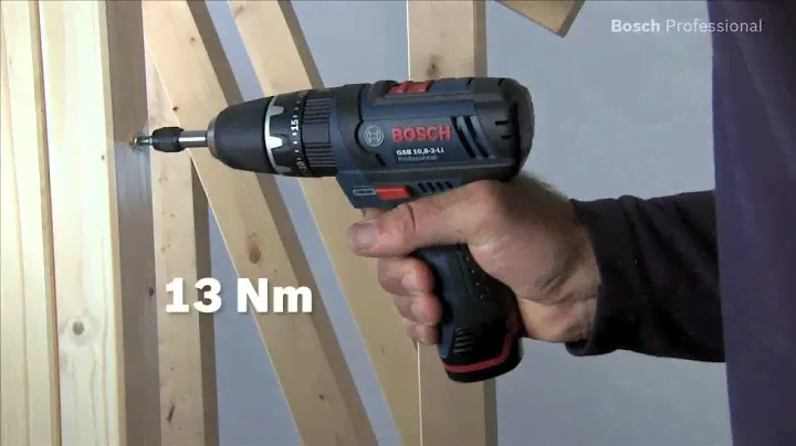 Дрель-шуруповерт GSB 10,8 2 LI Professional Bosch
