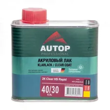 Лак HS 40/30 Быстрый Antiscratch AUTOP PROFESSIONAL 0.5+0.25 комплект