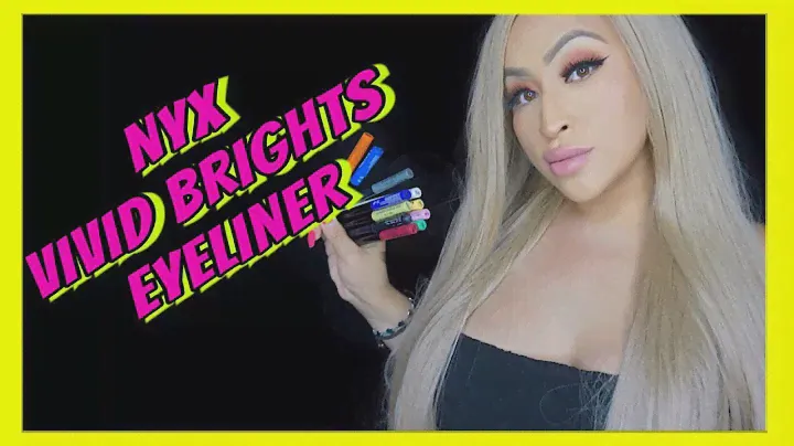 NYX VIVID BRIGHTS EYELINER | REVIEW & SWATCHES