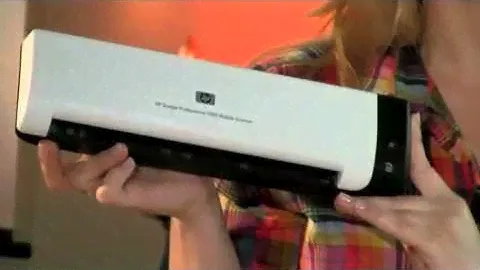 Scanner mobile HP Scanjet Professional 1000 - www.iris.ma