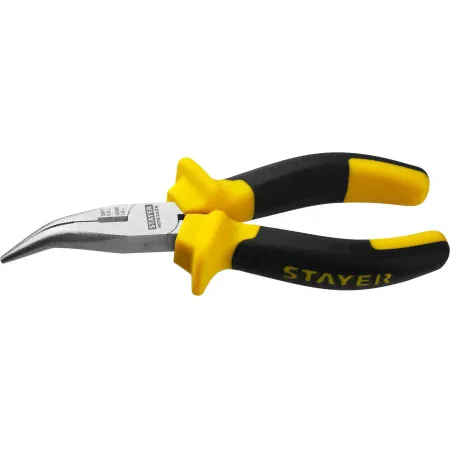 Тонкогубцы изогнутые HERCULES, STAYER Professional 2203-4-16, 160мм Stayer-0