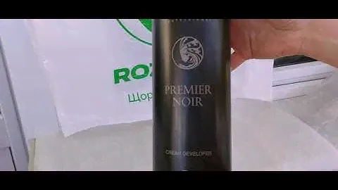Розпакування Крем-проявник T-LAB Professional Premier Noir Cream Developer 9% из ROZETKA