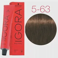 Крем-краска для волос — Schwarzkopf Professional IGORA Royal № 5-63 (Светлый коричневый шоколадный матовый)