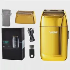 Электробритва шейвер VGR Professional-399 Voyager foil shaver золотой