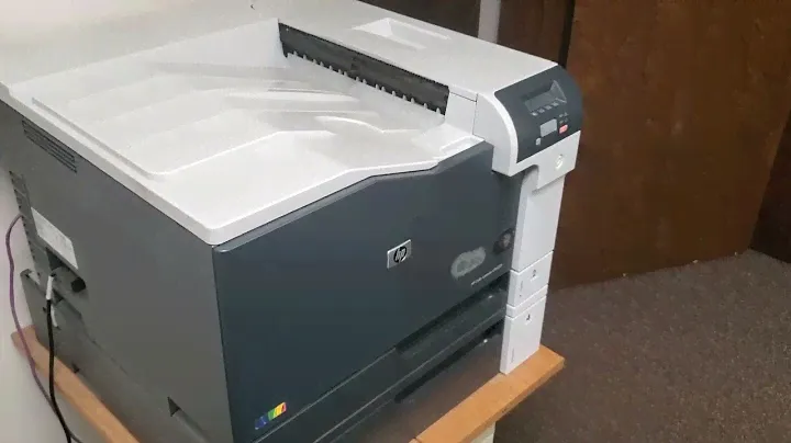 HP CP5225 Color LaserJet Printer is a GREAT office addition!