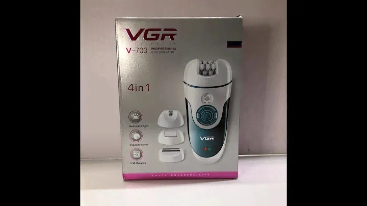 Аккумуляторный женский эпилятор 4в1 V700