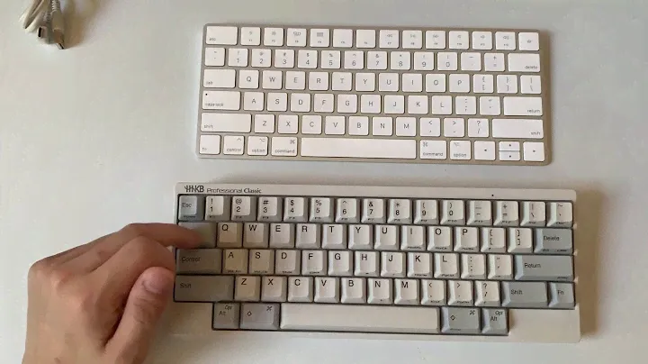 Sound Comparison: HHKB Classic vs  Magic Keyboard