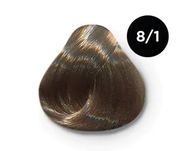 OLLIN PROFESSIONAL 8/1 краска для волос, светло-русый пепельный / OLLIN COLOR 100 мл