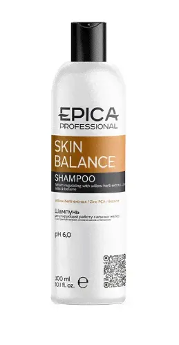 Шампунь EPICA PROFESSIONAL SKIN BALANCE для волос жирных волос, 300мл