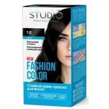 Краска для волос Studio Professional 1.0 Чёрный