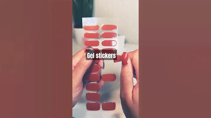 discover the magic of Gellae nail stickers nail extension stickers #viral #nails #nailextension #nai