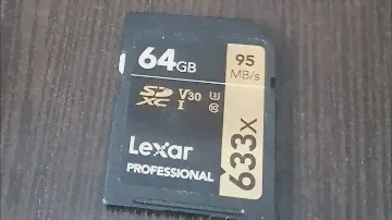 не покупайте карты памяти SD XC  LEXAR professional 64 GB для видеокамеры Panasonic hc-v 160