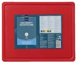 Разделочная доска Metro professional 32,5x26,5, красный