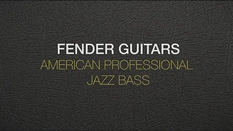 Empire Music: Fender American Professional Jazz Bass, Rosewood Fingerboard, Sonic Gray