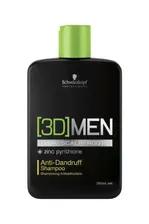 Schwarzkopf Professional 3D Men Anti-Dandruff Shampoo - Шампунь против перхоти, 250мл